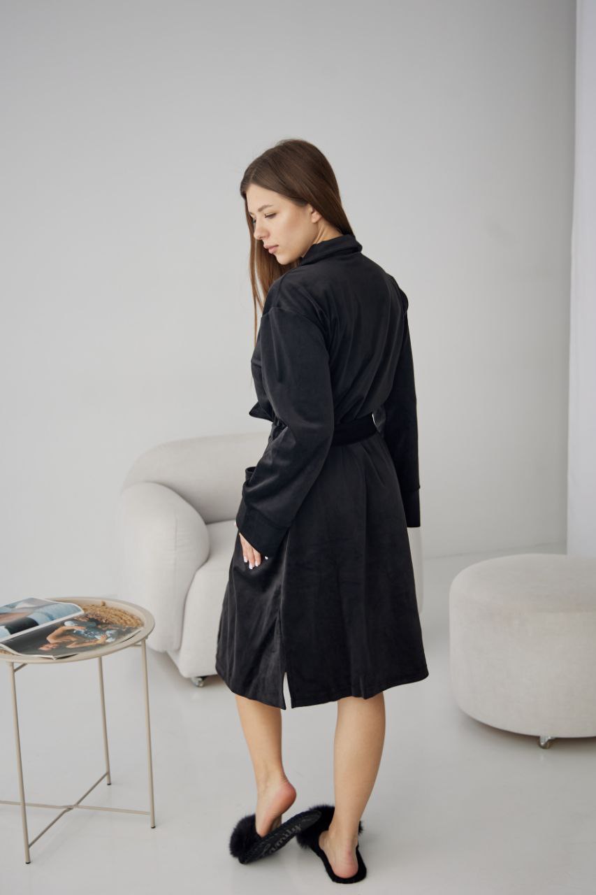 Жіночий халат велюровий Celia