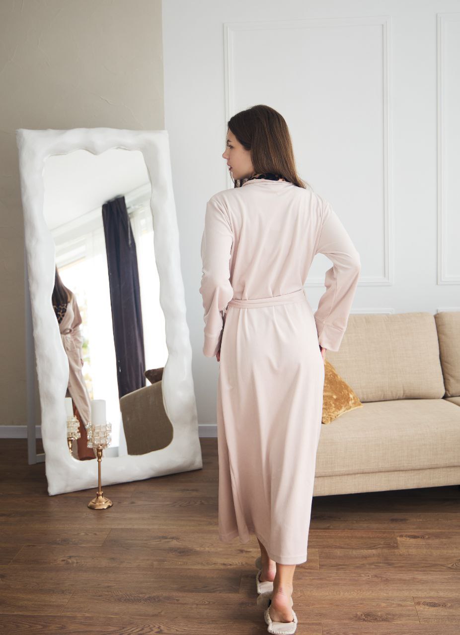 Жіночий халат велюровий Monika