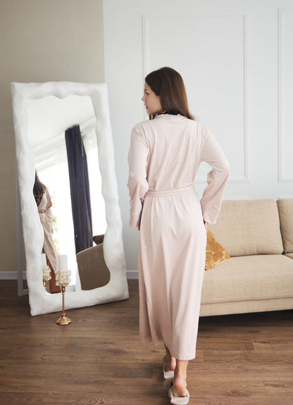 Жіночий халат велюровий Monika