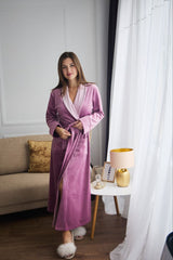 Жіночий халат велюровий Monika