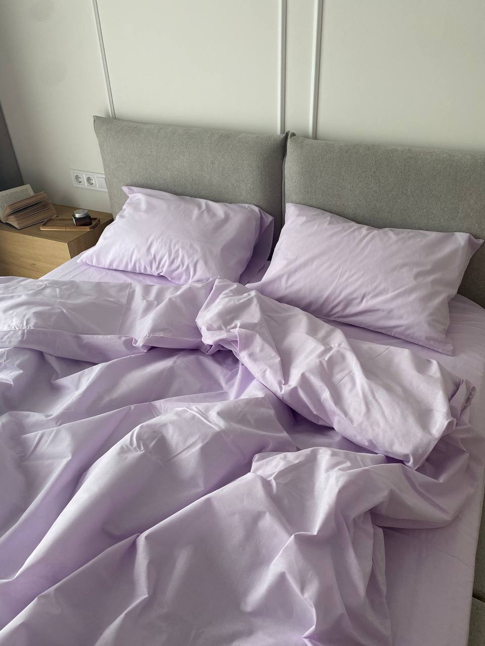 Комплект постільної білизни із бязі Lilac