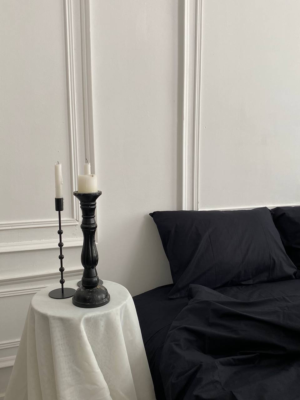 Комплект постільної білизни із ранфорсу Black