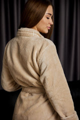 Жіночий халат з велсофту (шаль)