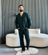 Піжама чоловіча із фланелі Base