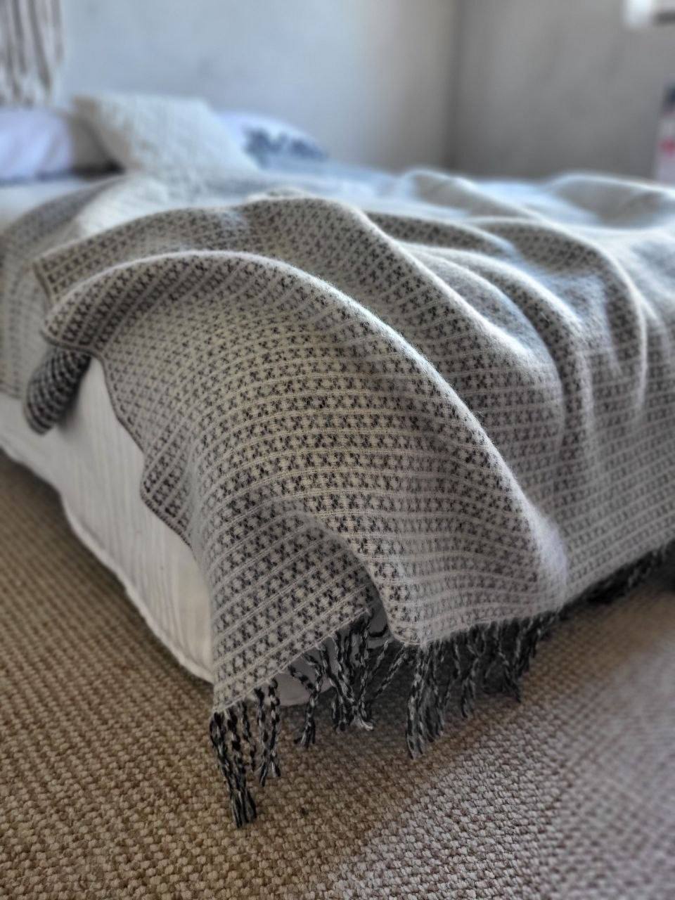 Шерстяний плед Wool