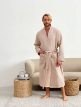 Чоловічий халат вафельний Kimono