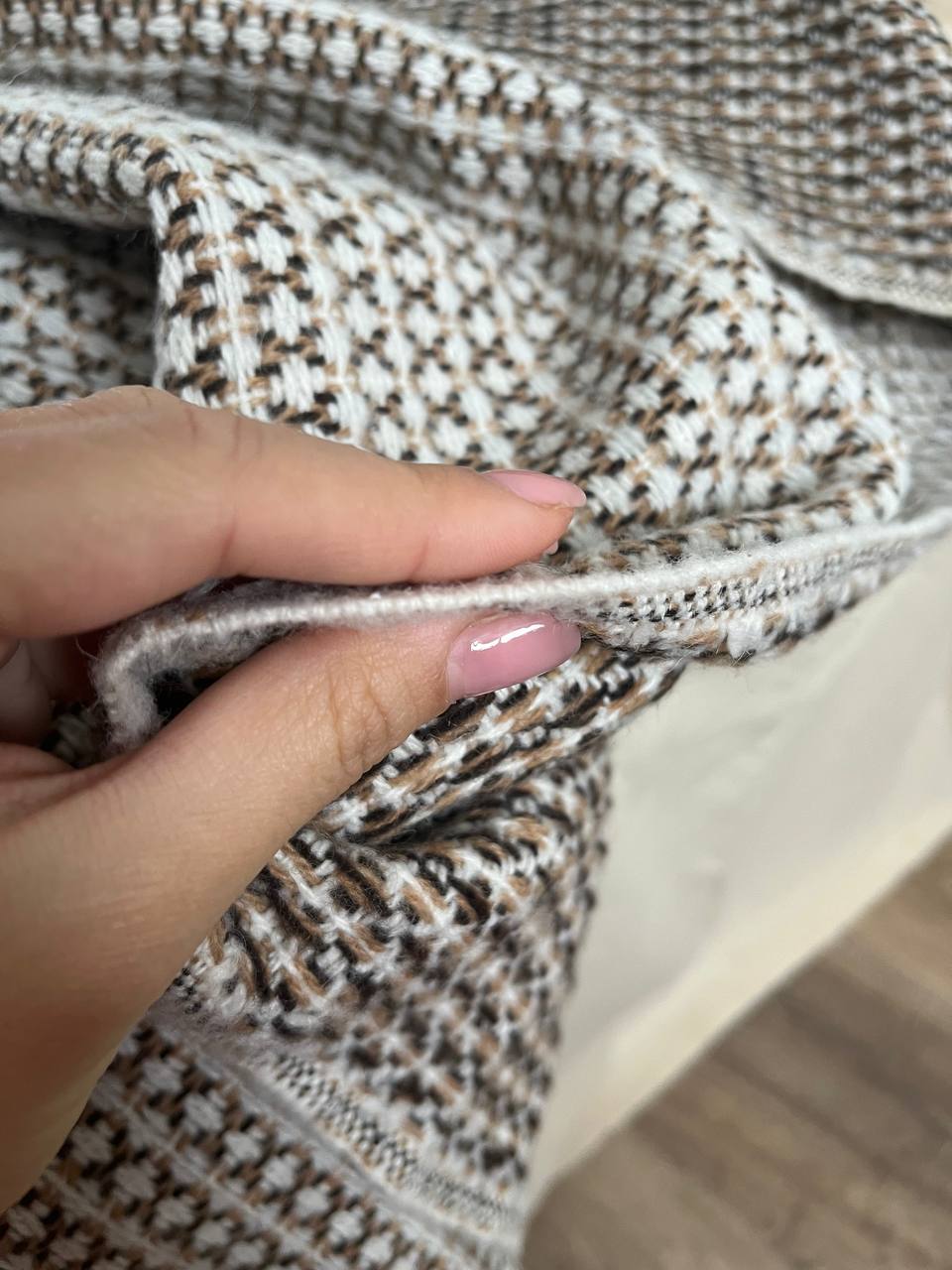 Шерстяний плед Wool