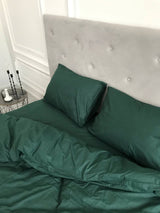 Комплект постільної білизни із ранфорсу Smaragd
