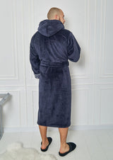 Чоловічий халат з велсофту