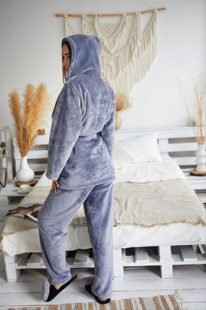 Піжама жіноча із велсофту шаль