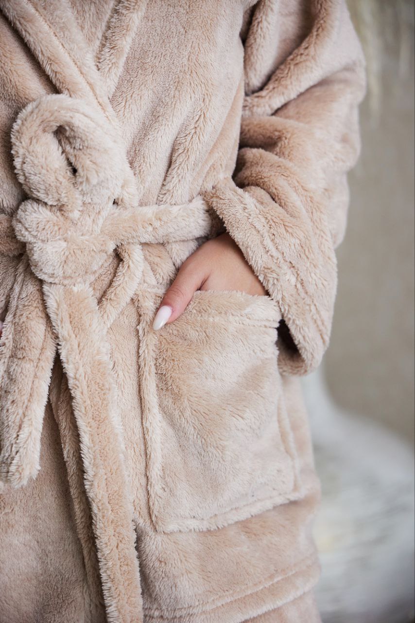 Піжама жіноча із велсофту шаль Ava