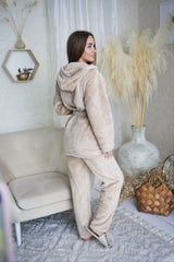 Піжама жіноча із велсофту шаль Ava