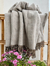 Шерстяний плед Wool