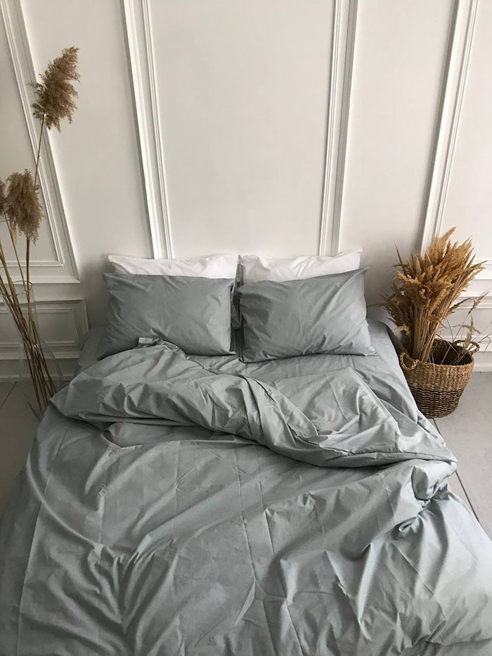 Комплект постільної білизни із бязі Light Gray