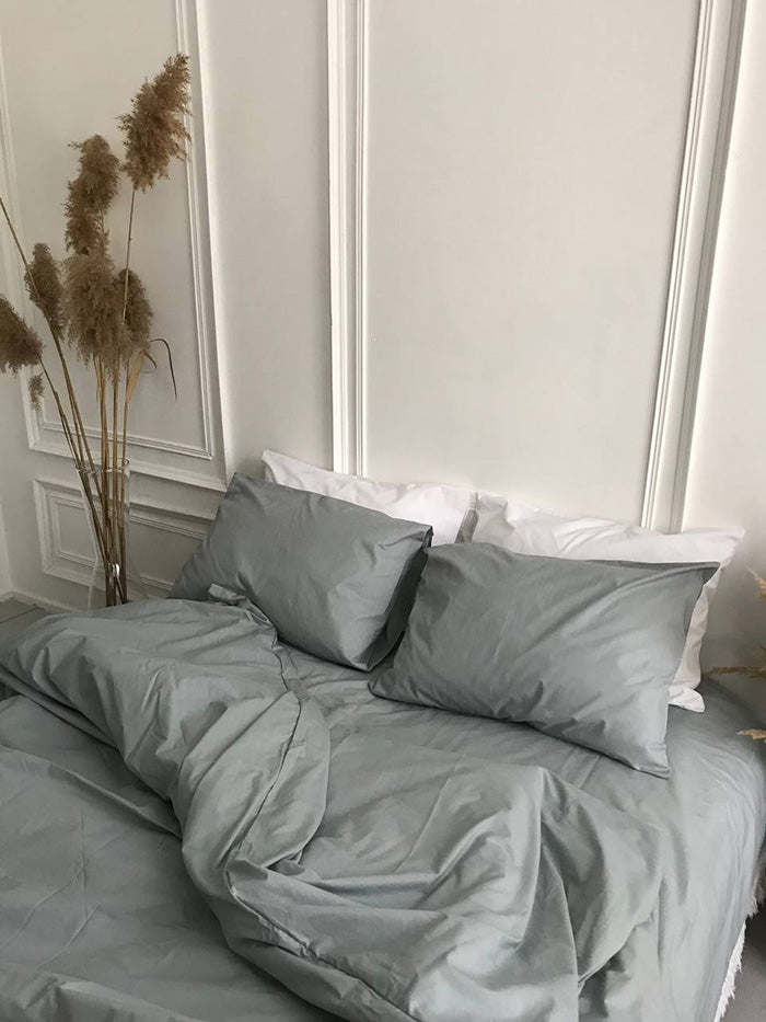Комплект постільної білизни із бязі Light Gray