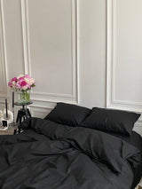 Комплект постільної білизни із бязі Black