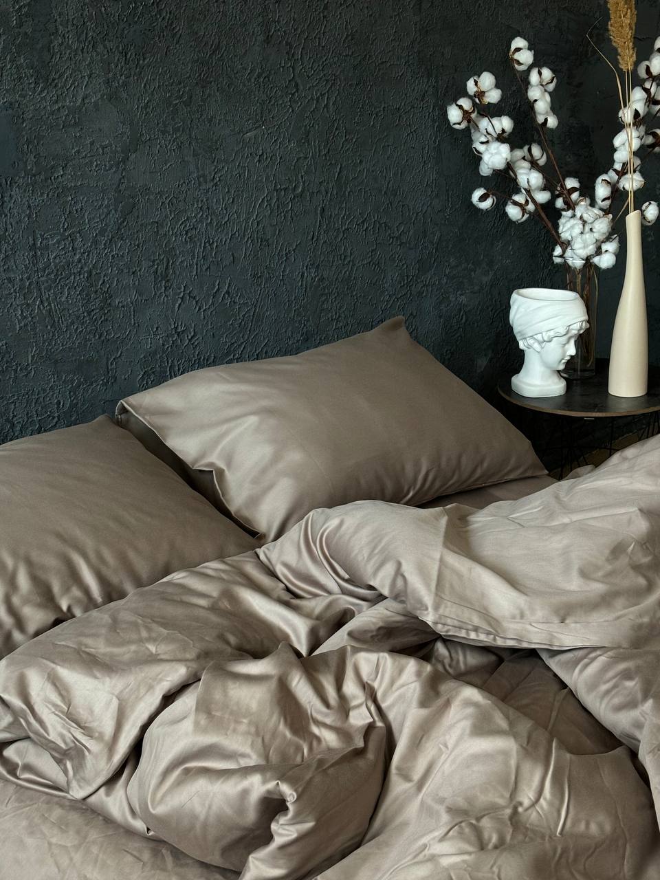 Комплект постільної білизни із преміум сатину Mocco