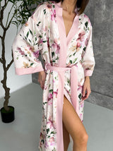 Жіночий халат із шовку Bloom