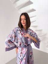 Жіночий халат із шовку Bloom