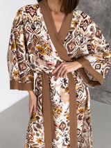 Жіночий халат із віскози Boho