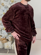 Піжама чоловіча із велсофту Теплик