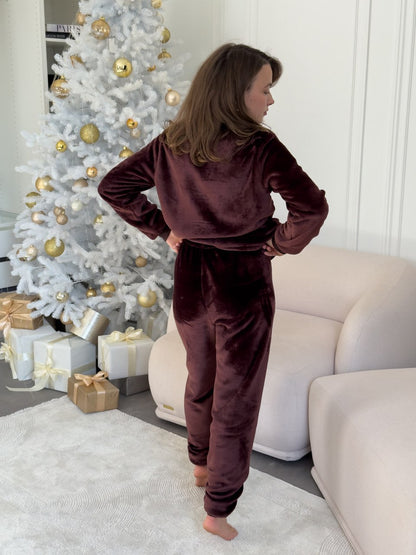 Піжама жіноча із велсофту Теплик