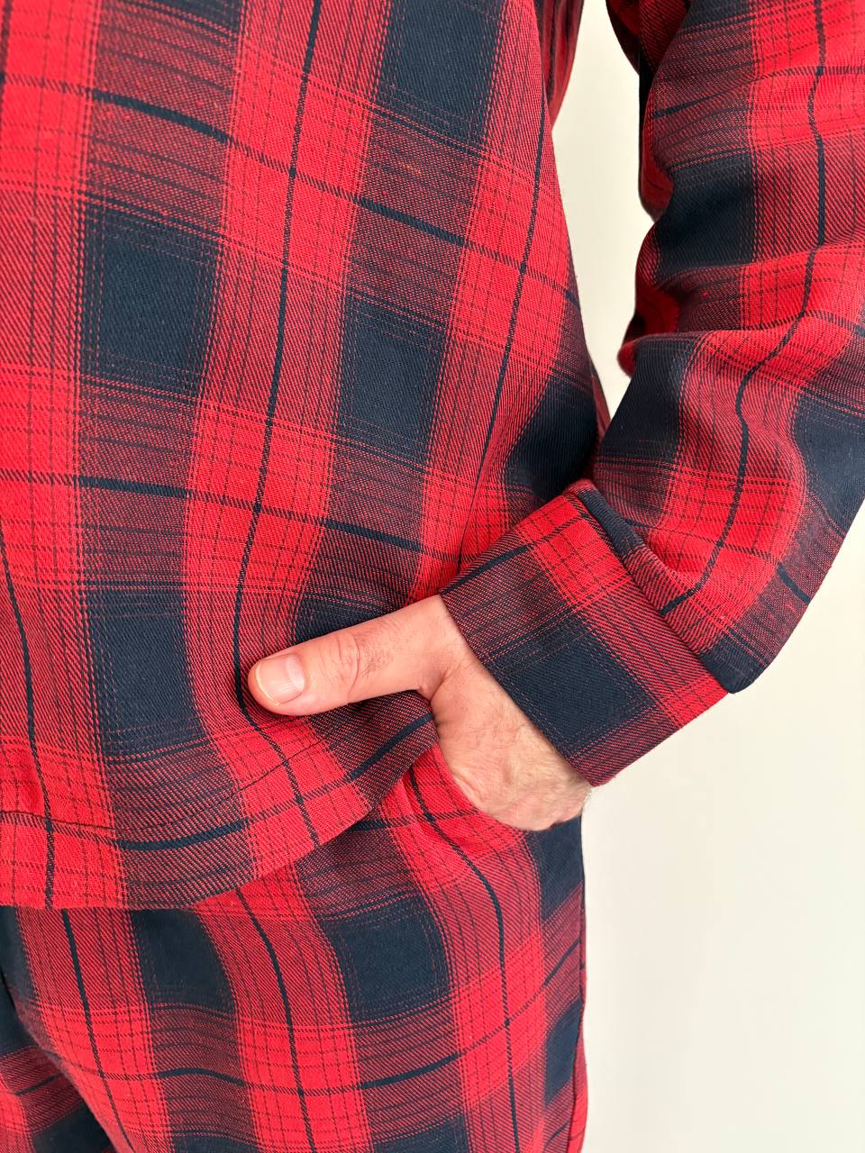 Піжама чоловіча із фланелі