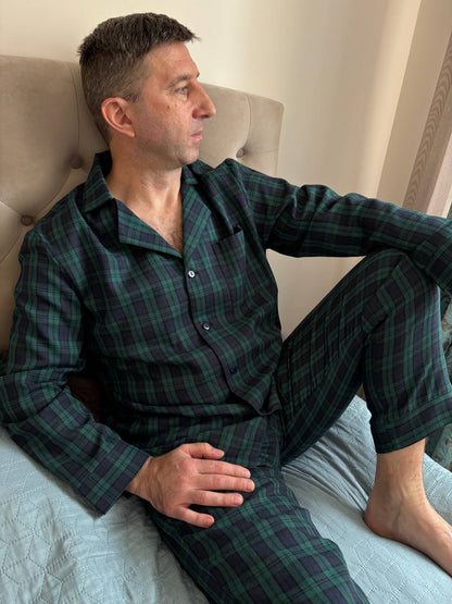 Піжама чоловіча із фланелі