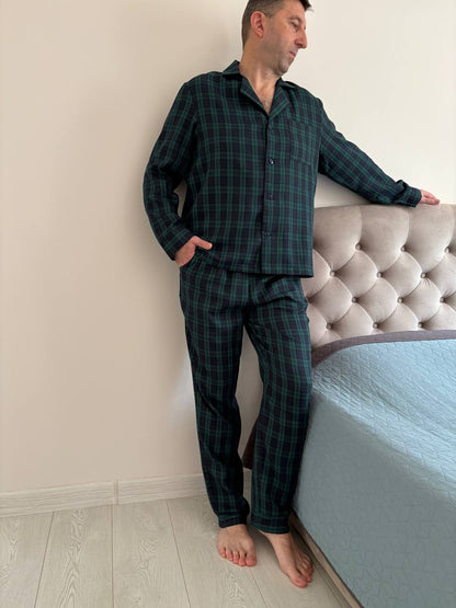 Піжама чоловіча із фланелі