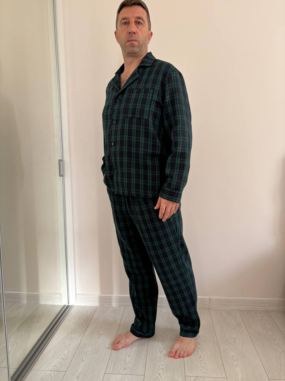Піжама чоловіча із фланелі