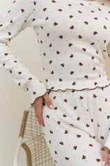 Піжама жіноча із трикотажу Teddy