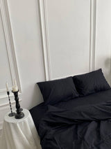 Комплект постільної білизни із ранфорсу Black