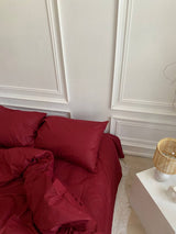 Комплект постільної білизни із ранфорсу Bordeaux