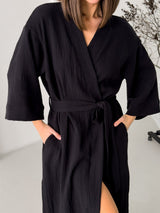 Жіночий халат мусліновий Muse