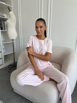 Піжама жіноча із трикотажу Rose Amour (штани та футболка)