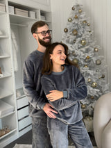 Піжама жіноча із велсофту Теплик