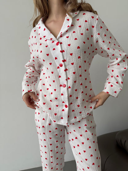 Піжама жіноча із мусліну Belle