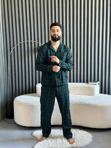 Піжама чоловіча із фланелі Base