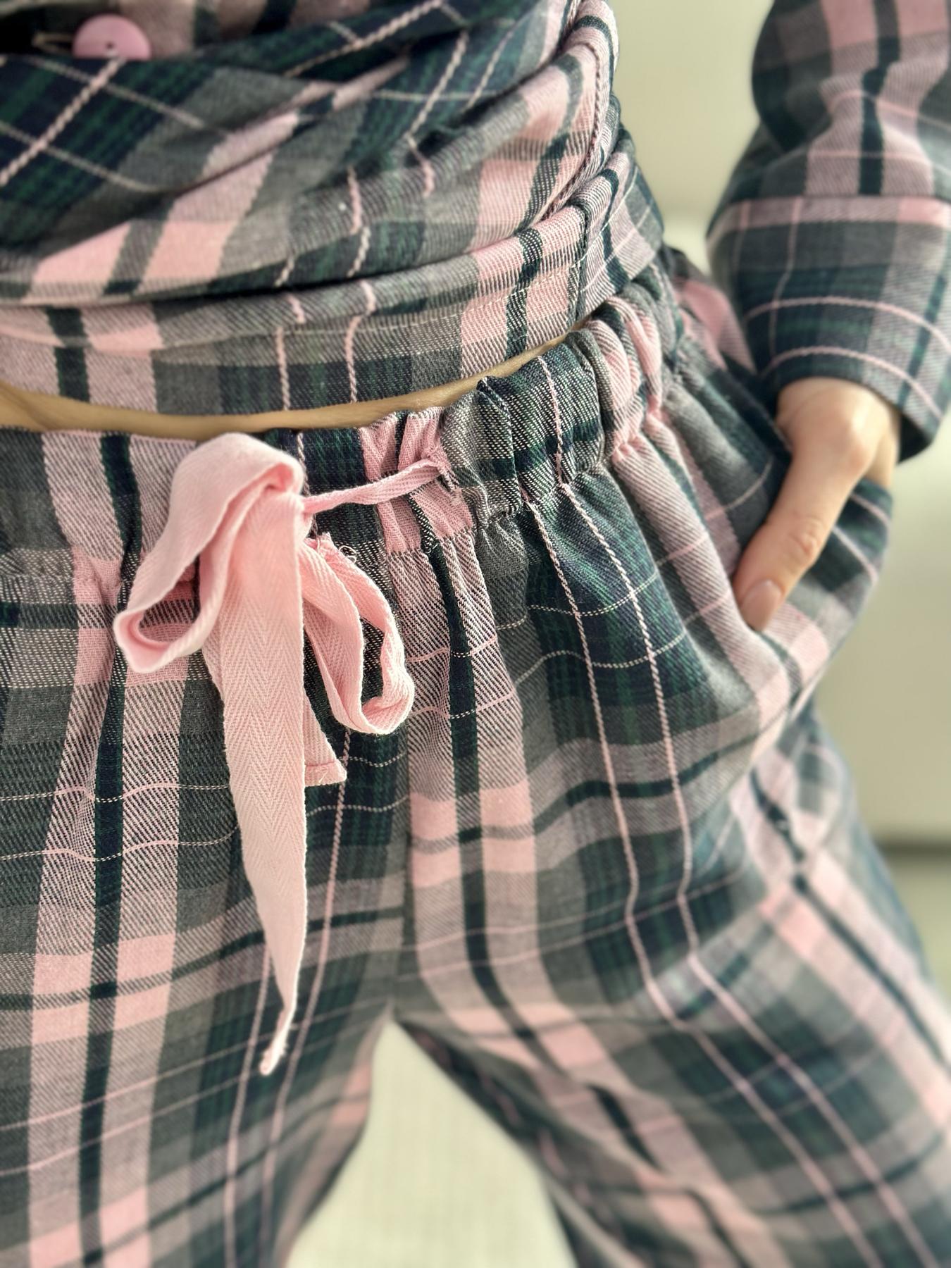 Піжама жіноча із фланелі