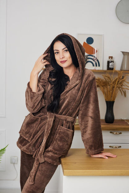 Піжама жіноча із велсофту шаль