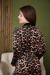 Жіночий халат велюровий Monika