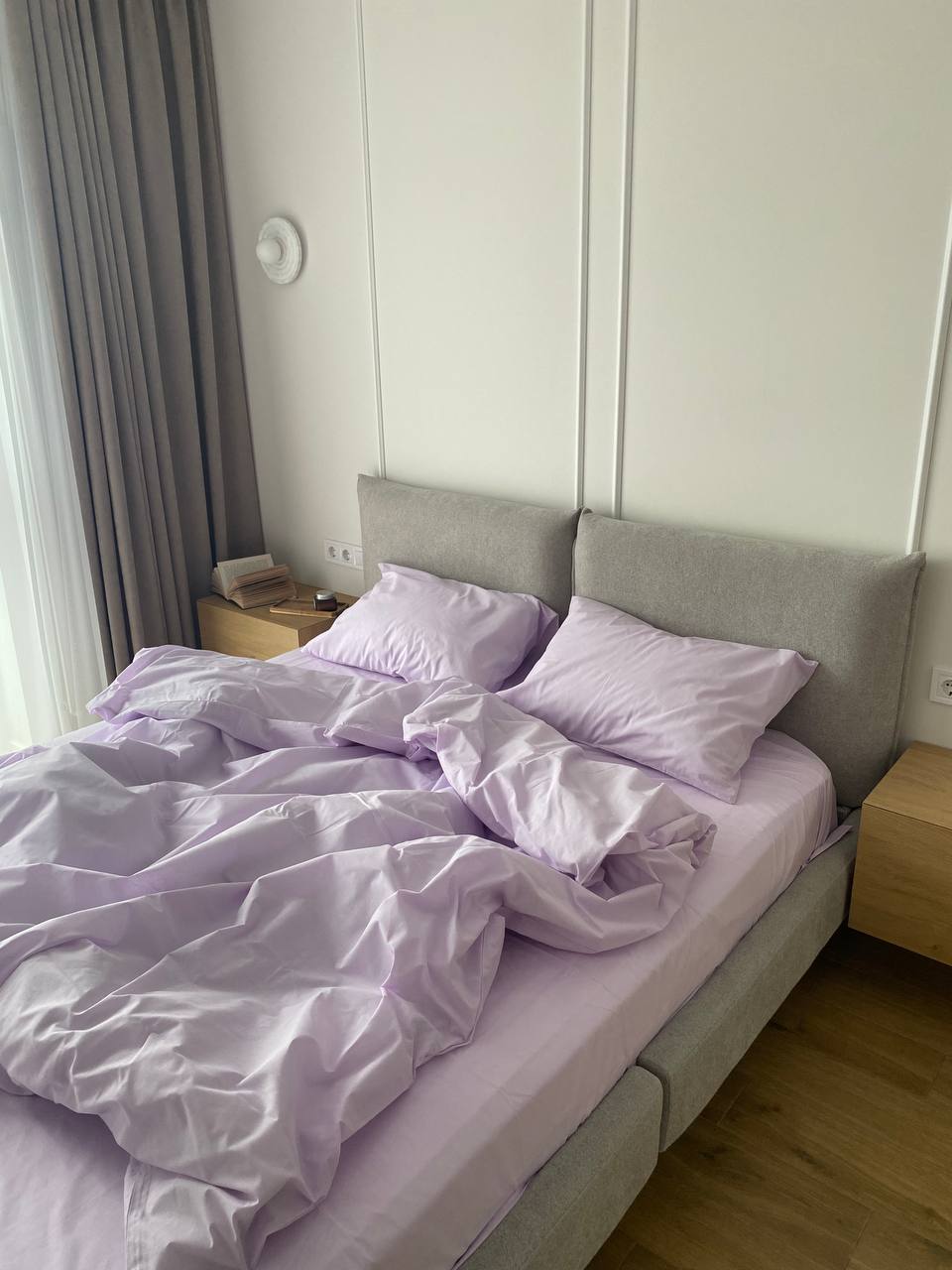 Комплект постільної білизни із бязі Lilac