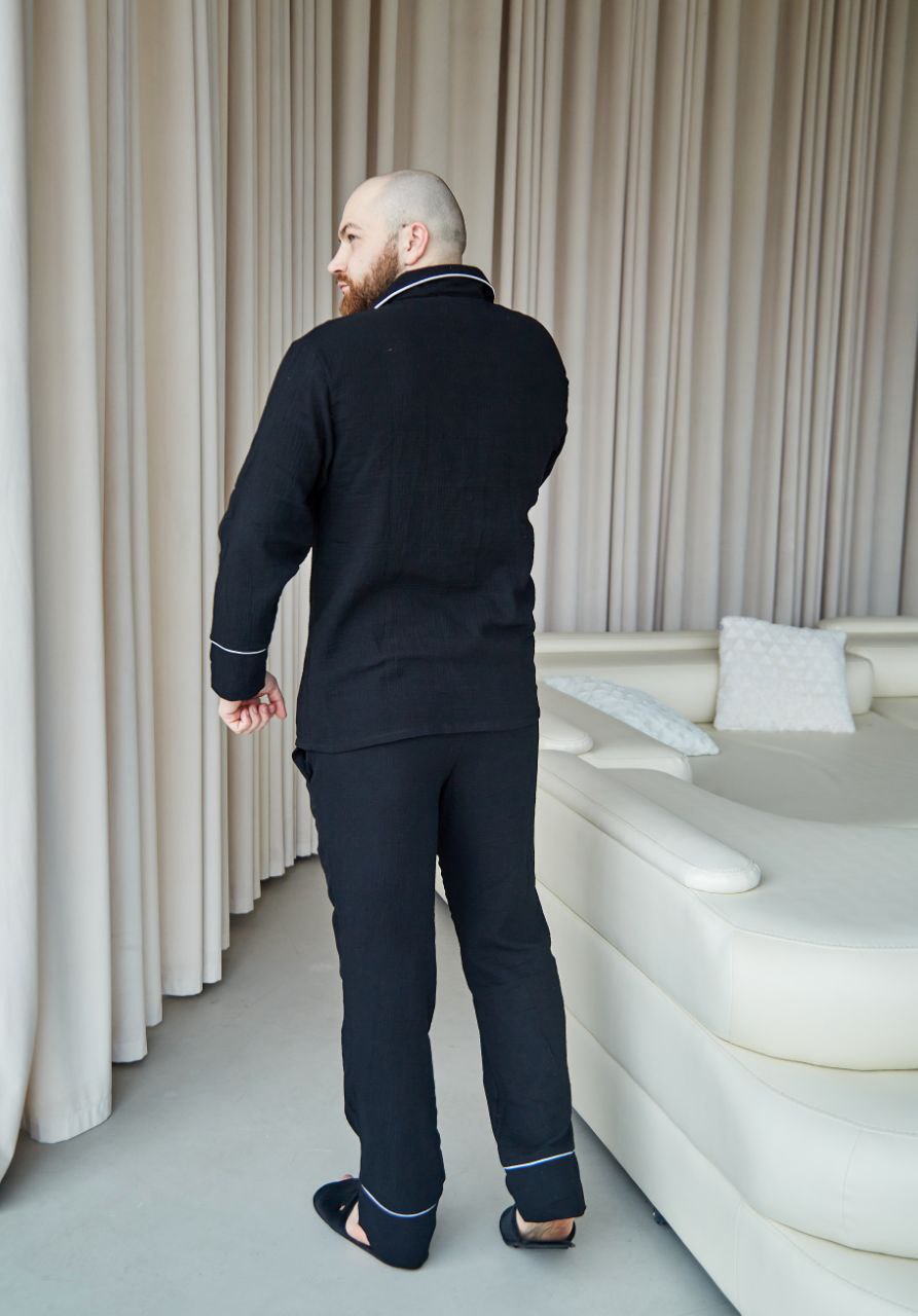 Піжама чоловіча муслінова Weekend Edition