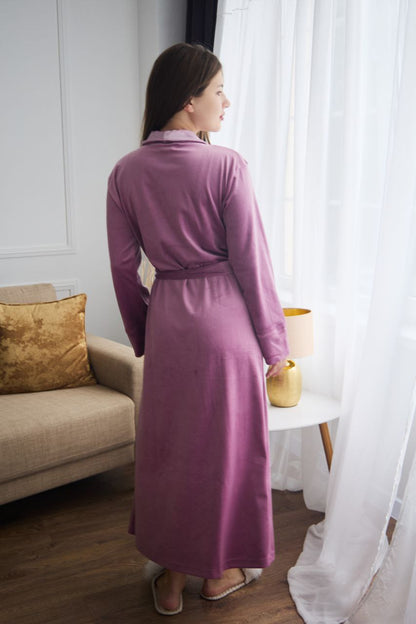 Жіночий халат велюровий Monika