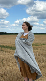 Шерстяний плед Wool