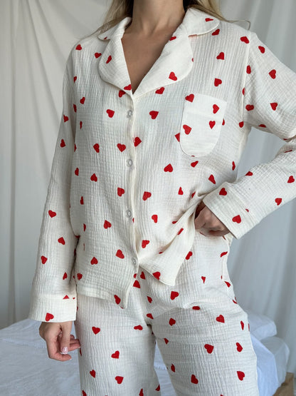 Піжама жіноча із мусліну Juliana