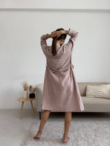 Жіночий халат мусліновий Latte