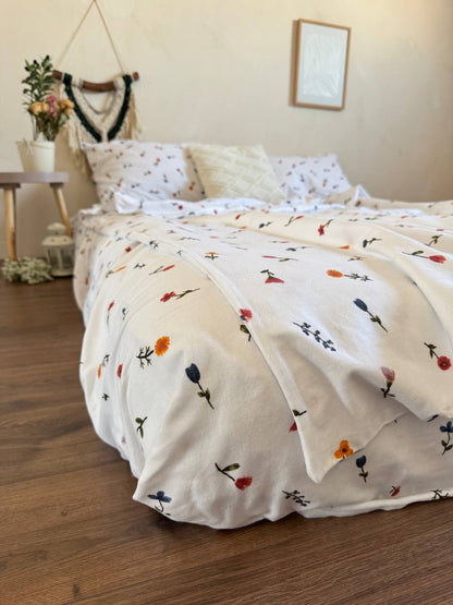 Комплект постільної білизни із фланелі Floral