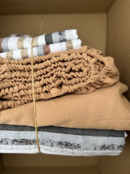 Комплект постільної білизни із фланелі Cosy