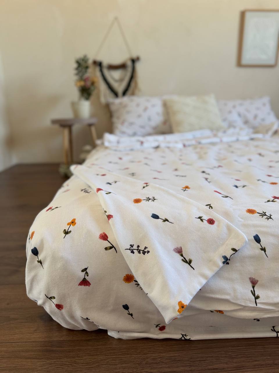 Комплект постільної білизни із фланелі Floral